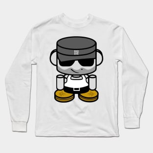 Bed Stuy Geo'bot Long Sleeve T-Shirt